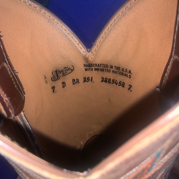 Justin Cowboy Boots - Picture 8 of 12